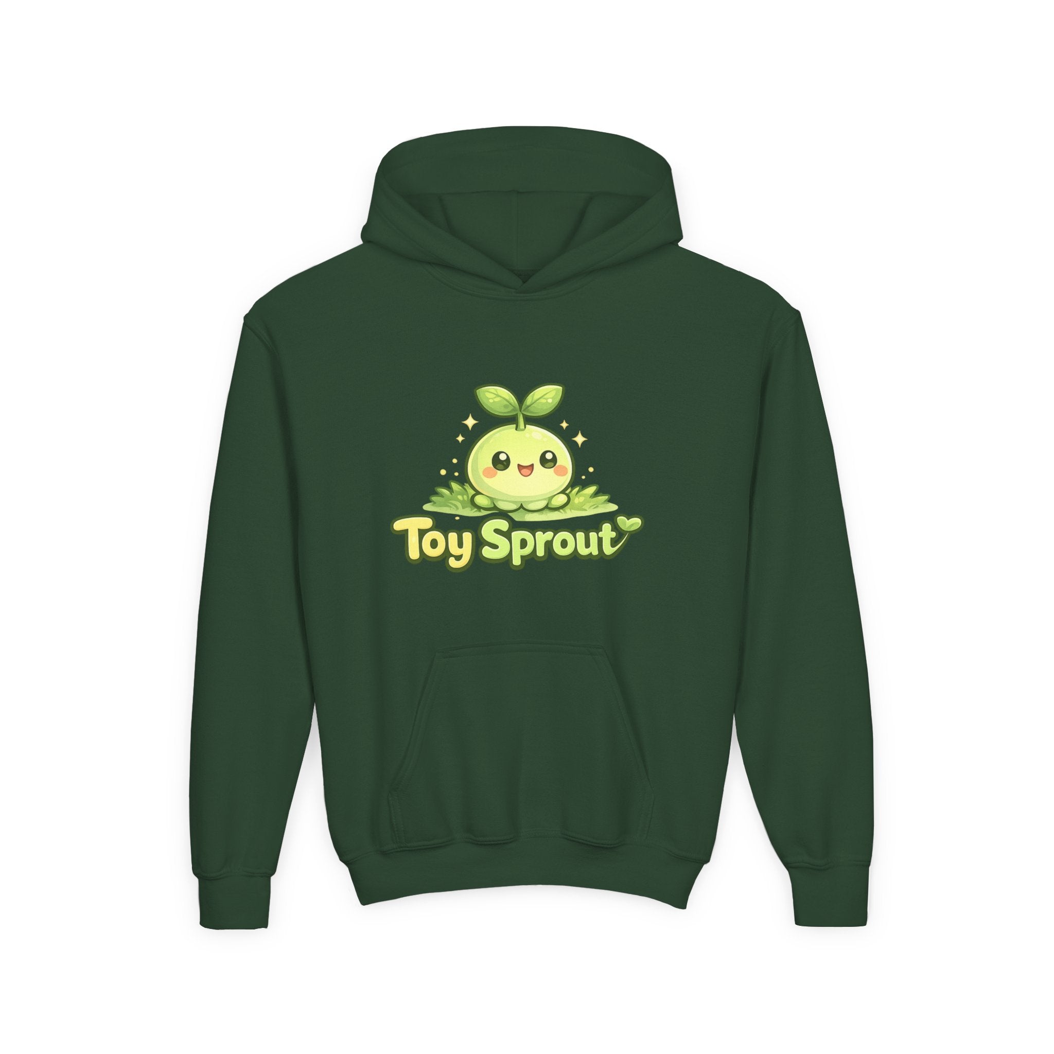 Toy Sprout Kids Hoodie — Cute Sprout Character Youth Sweatshirt