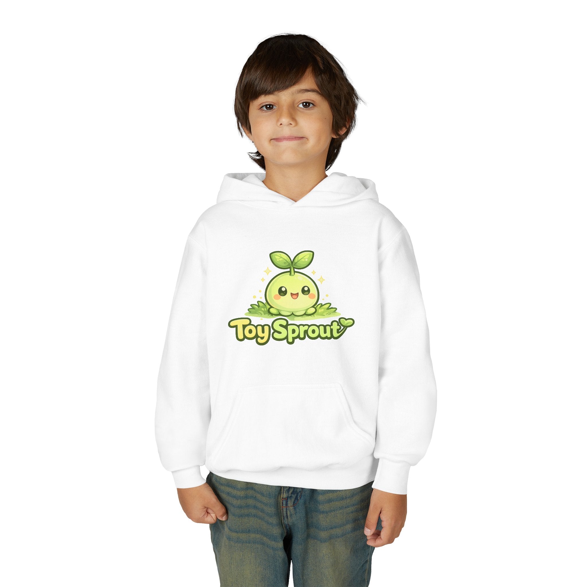 Toy Sprout Kids Hoodie — Cute Sprout Character Youth Sweatshirt